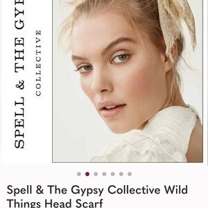 Spell Mustard Travel Head Scarf